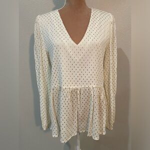 Unbranded peplum blouse